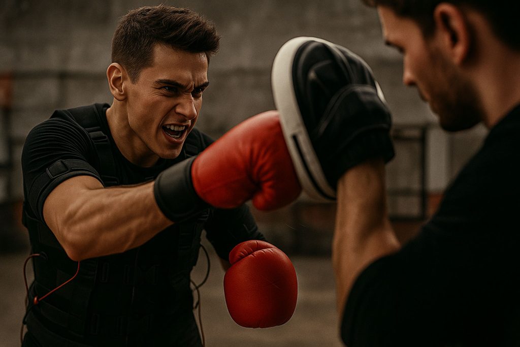 קורס הגנה עצמית עם אימוני EMS